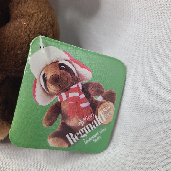 Sears Raccoon 2009 Christmas Plush Reginald - Picture 2 of 5